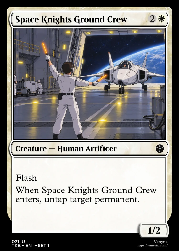 Space Knights Ground Crew