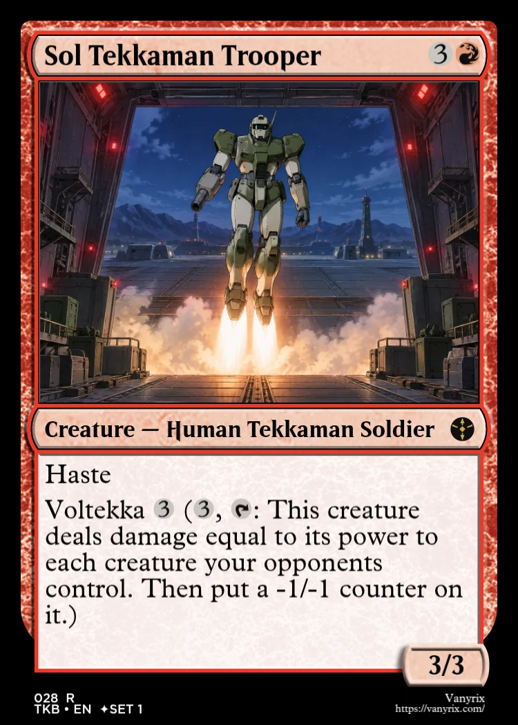 Sol Tekkaman Trooper
