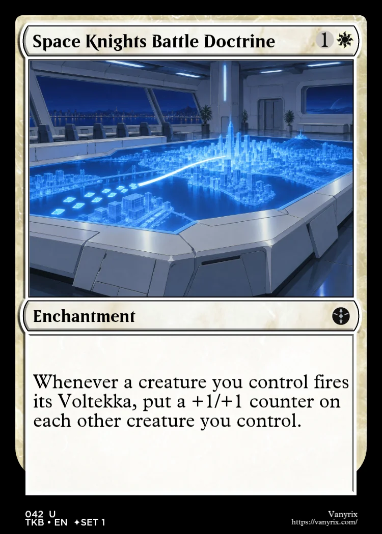 Space Knights Battle Doctrine