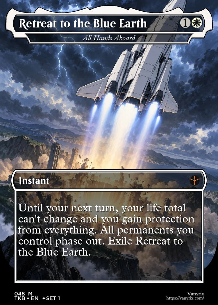 Retreat to the Blue Earth