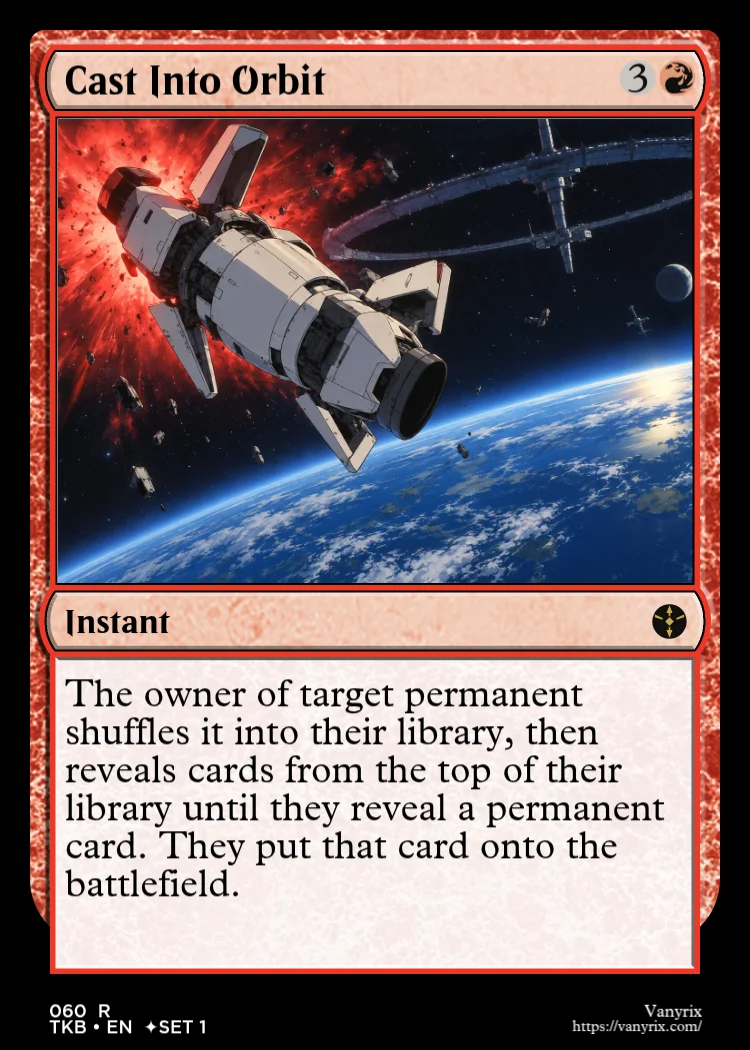 Cast Into Orbit