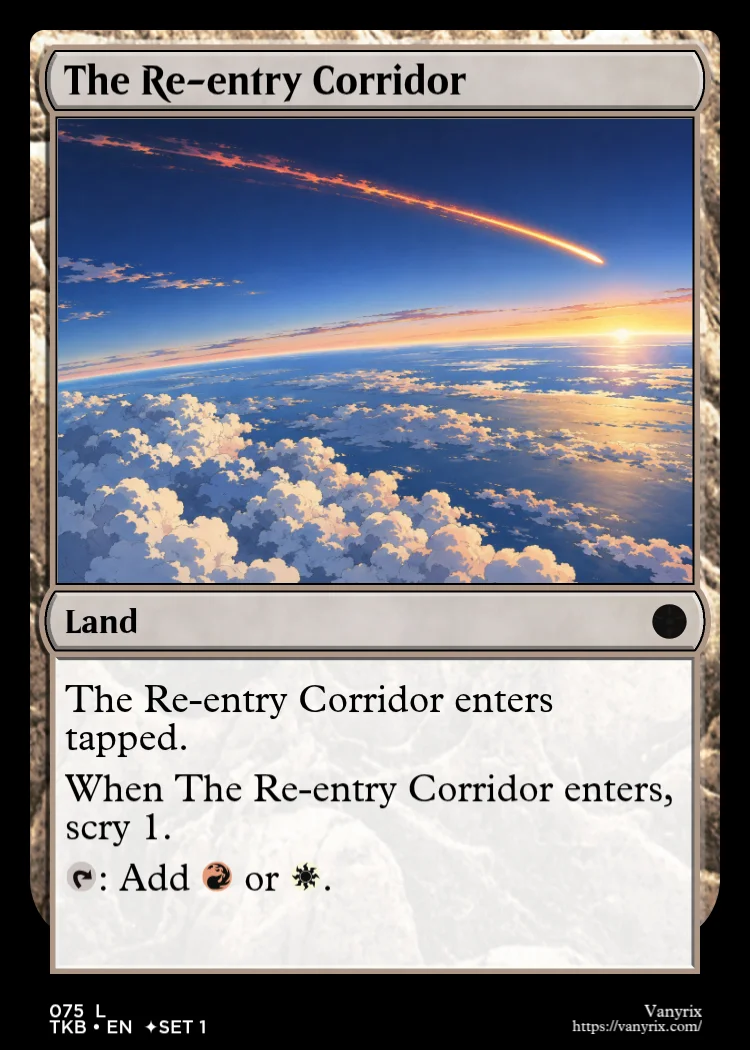 The Re-entry Corridor