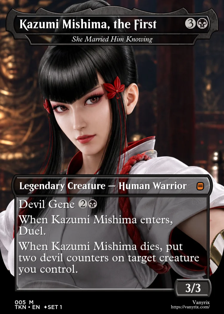 Kazumi Mishima, the First