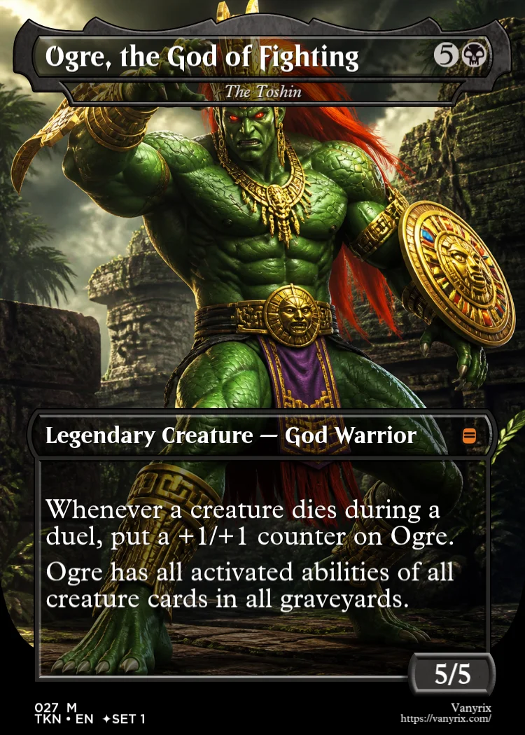 Ogre, the God of Fighting