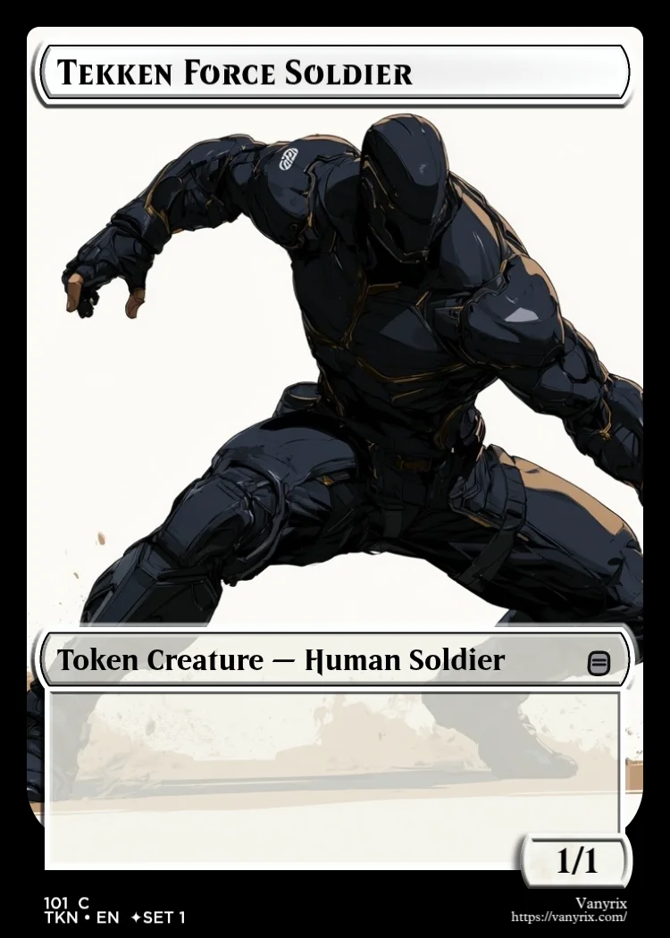 Tekken Force Soldier