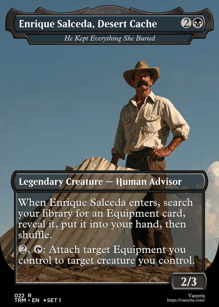 Enrique Salceda, Desert Cache