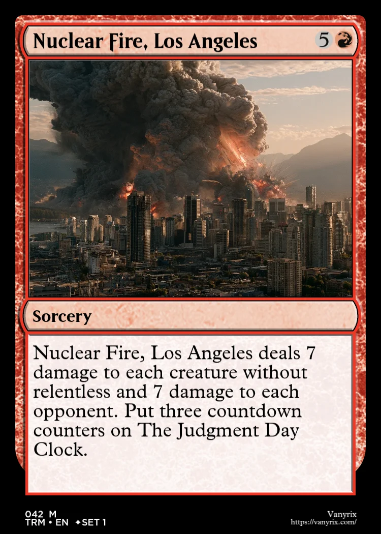 Nuclear Fire, Los Angeles