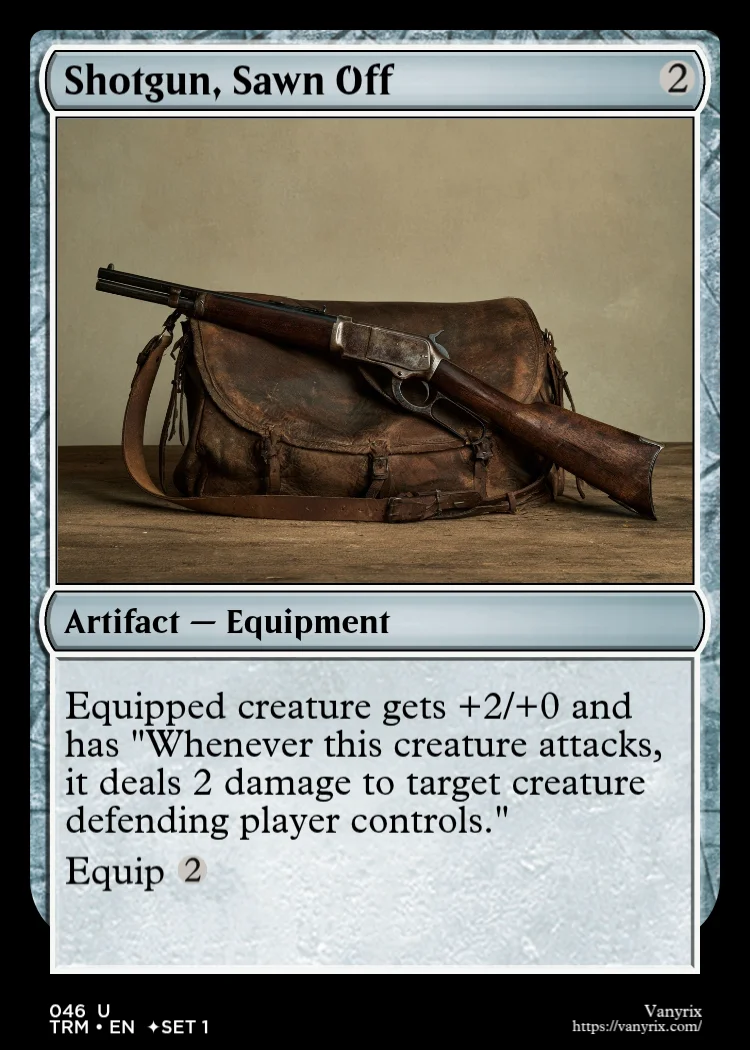 Shotgun, Sawn Off