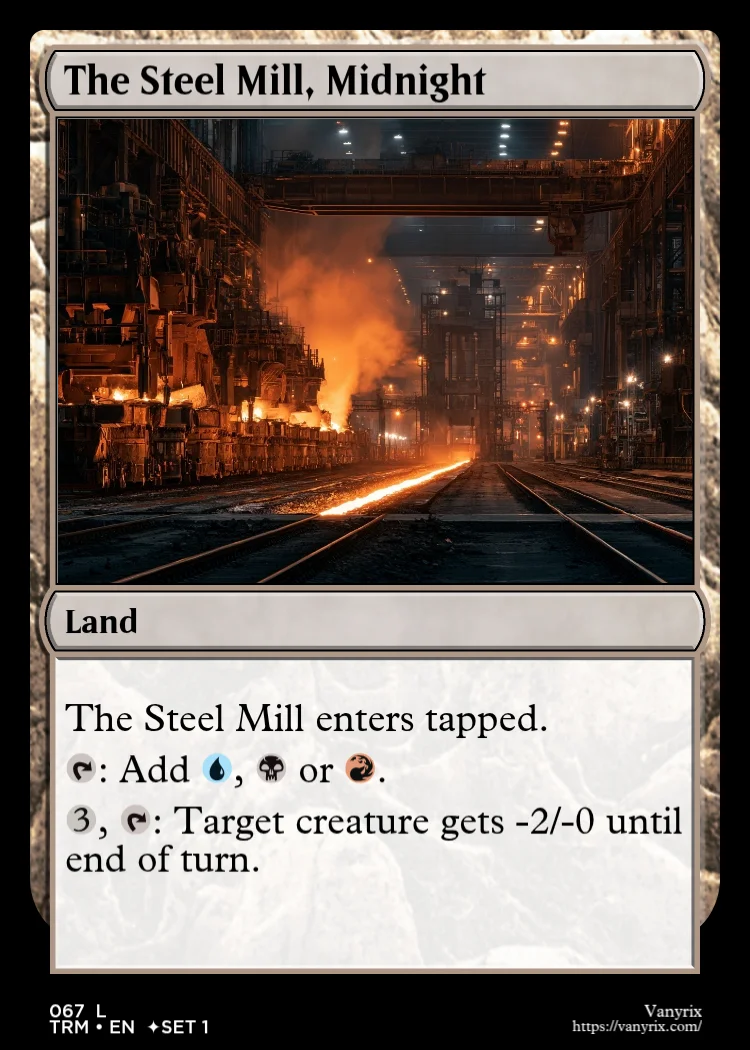 The Steel Mill, Midnight
