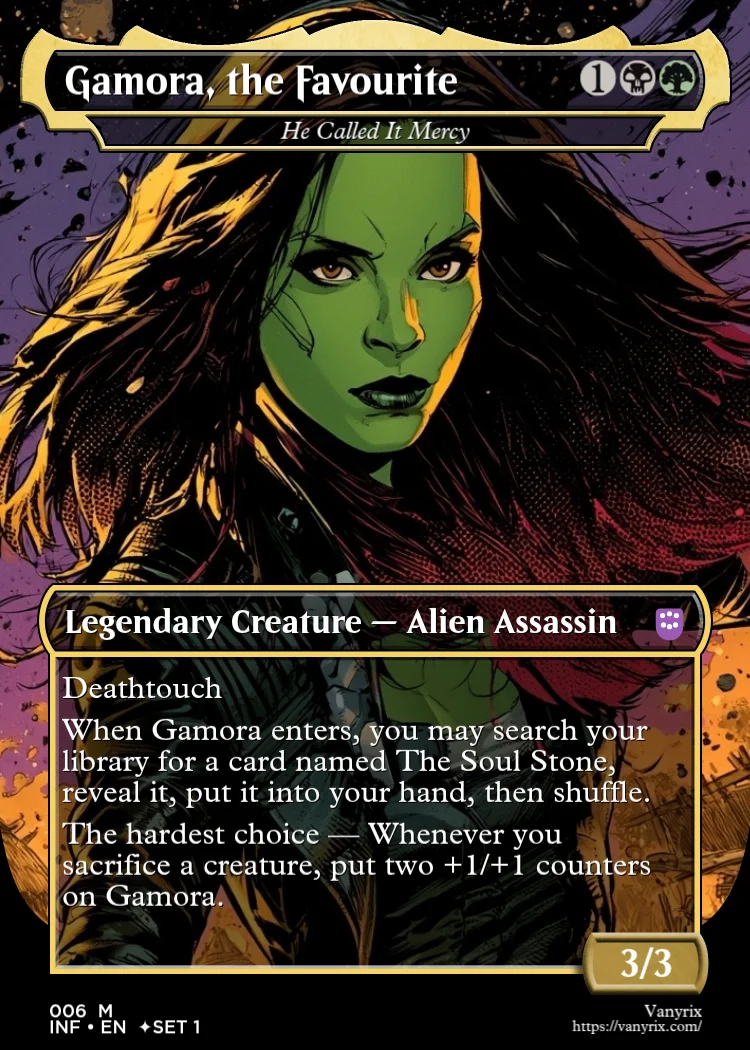 Gamora, the Favourite