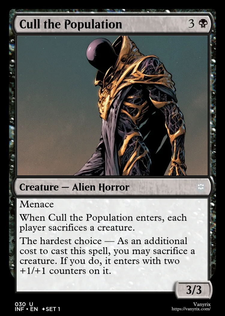 Cull the Population