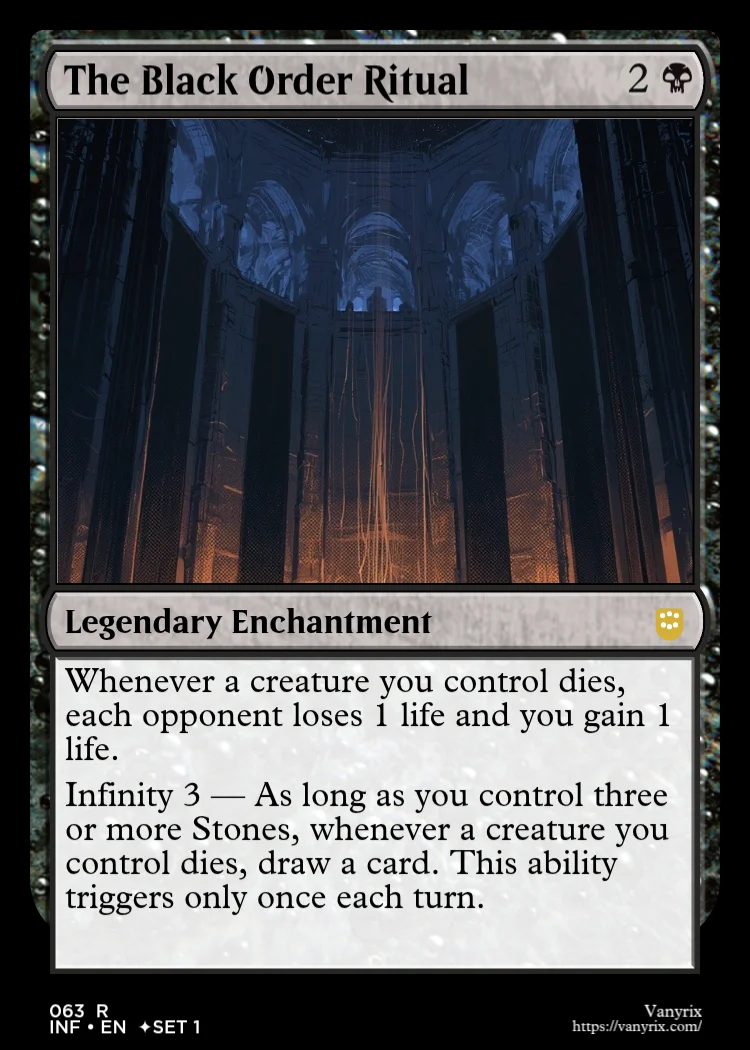 The Black Order Ritual