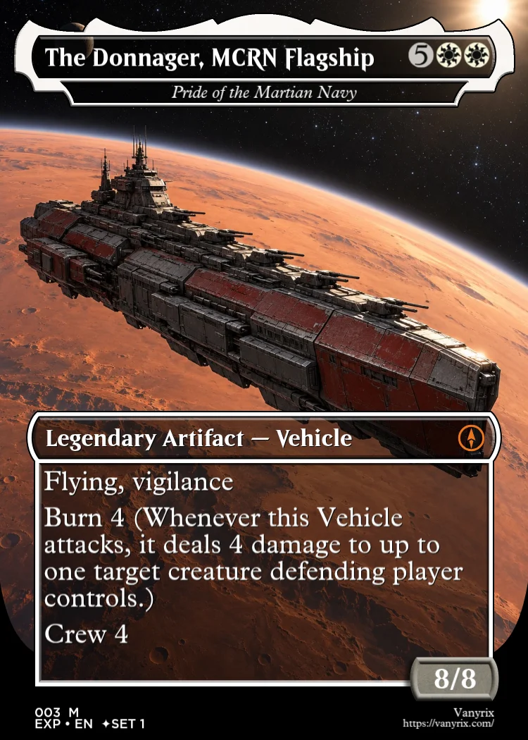 The Donnager, MCRN Flagship