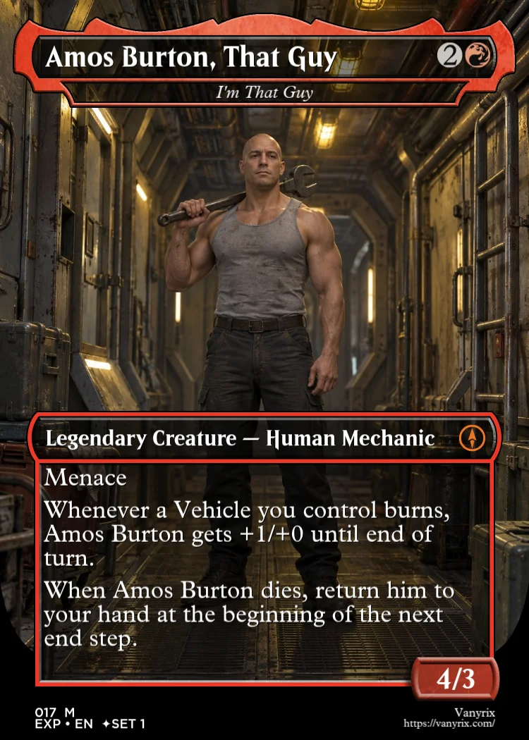 Amos Burton, That Guy