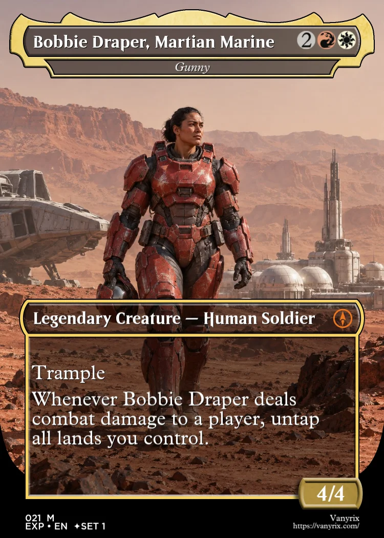 Bobbie Draper, Martian Marine