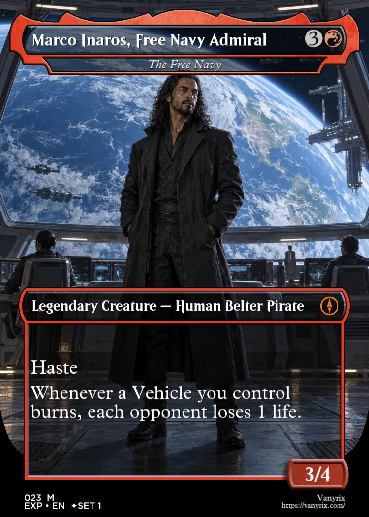 Marco Inaros, Free Navy Admiral
