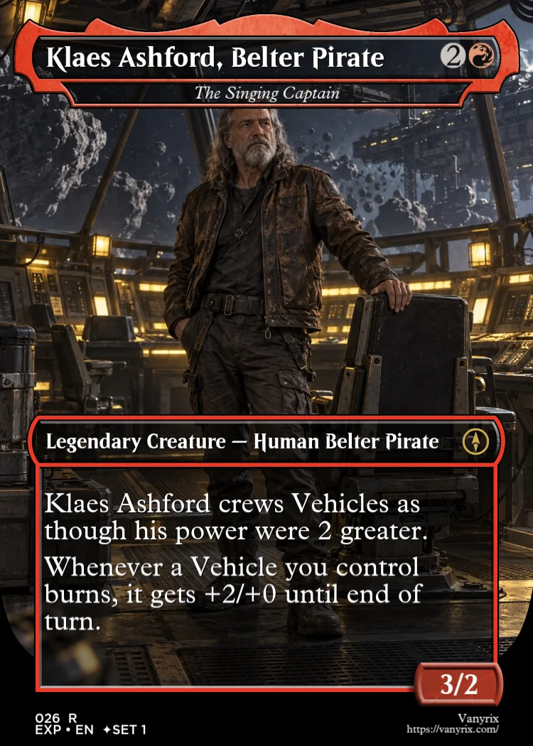 Klaes Ashford, Belter Pirate