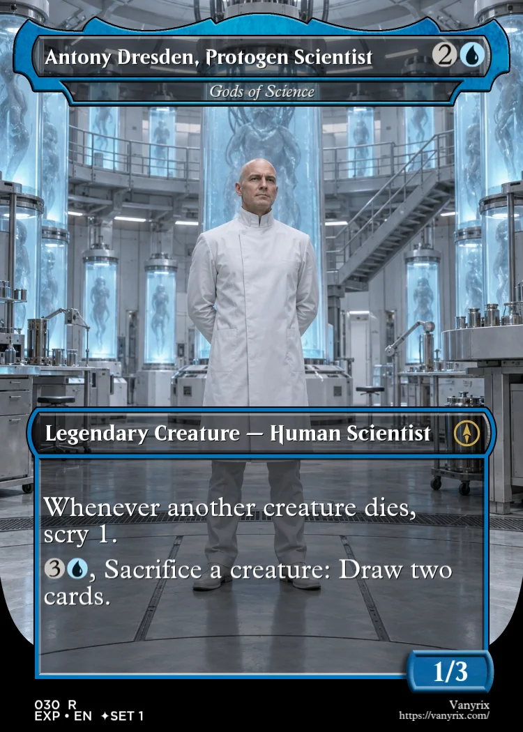 Antony Dresden, Protogen Scientist