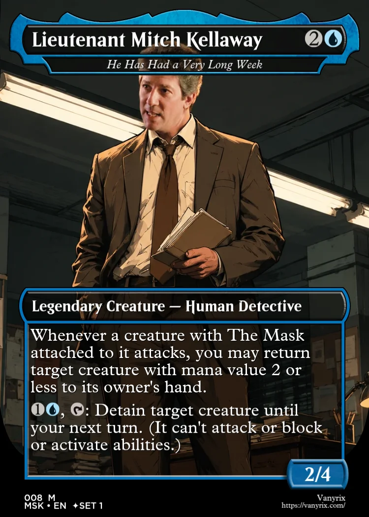 Lieutenant Mitch Kellaway