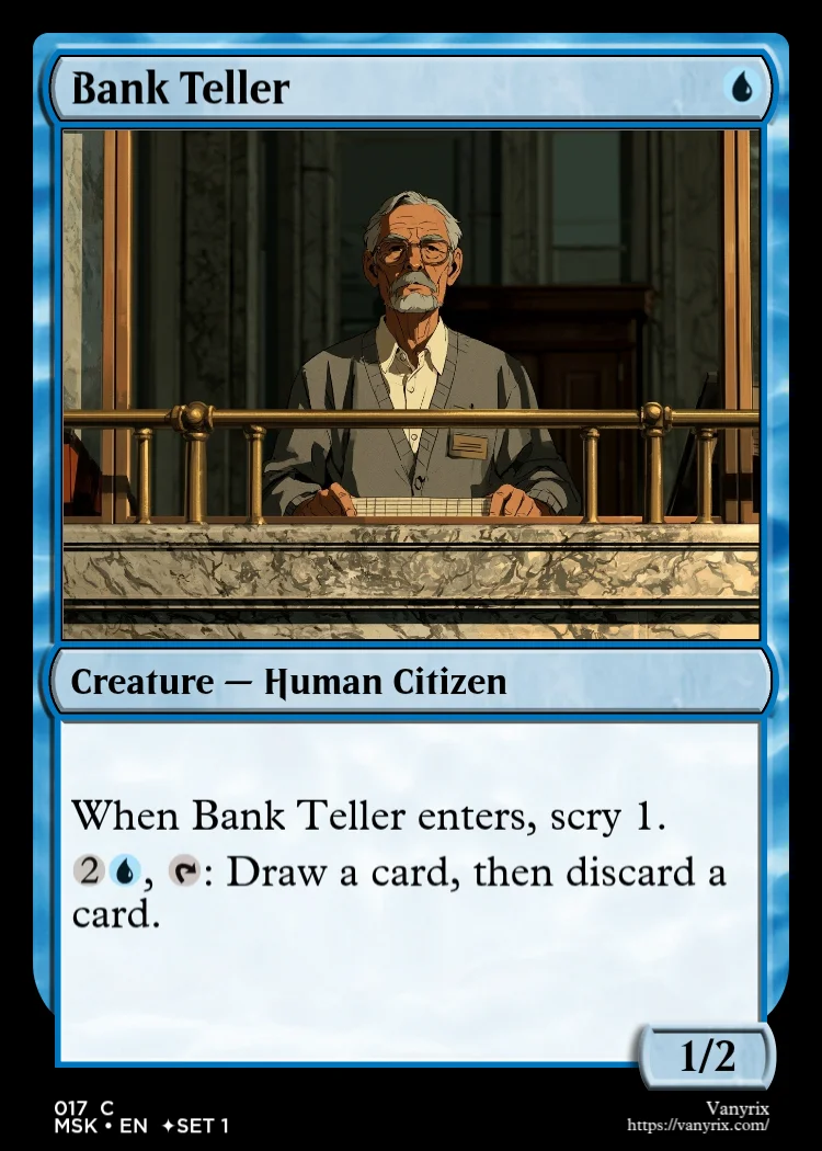 Bank Teller