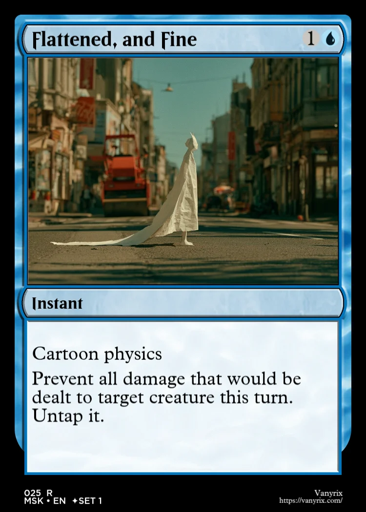 Flattened, and Fine