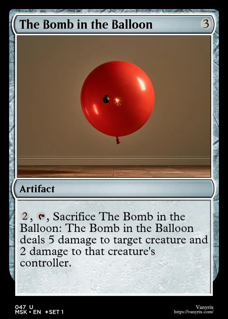 The Bomb in the Balloon