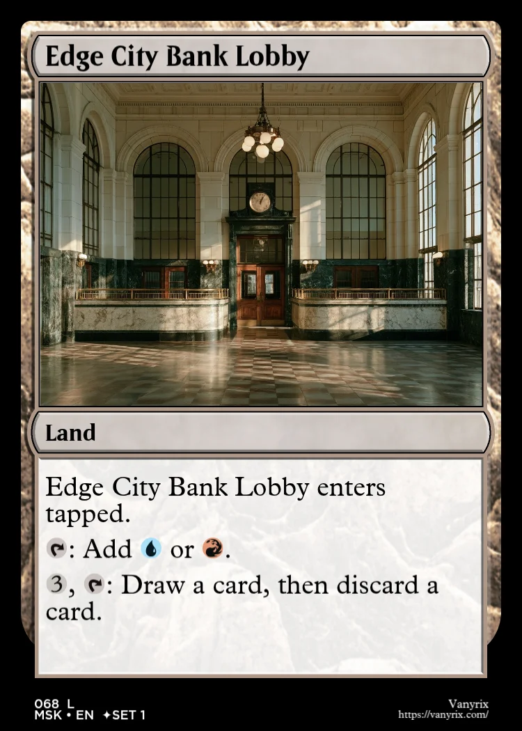 Edge City Bank Lobby