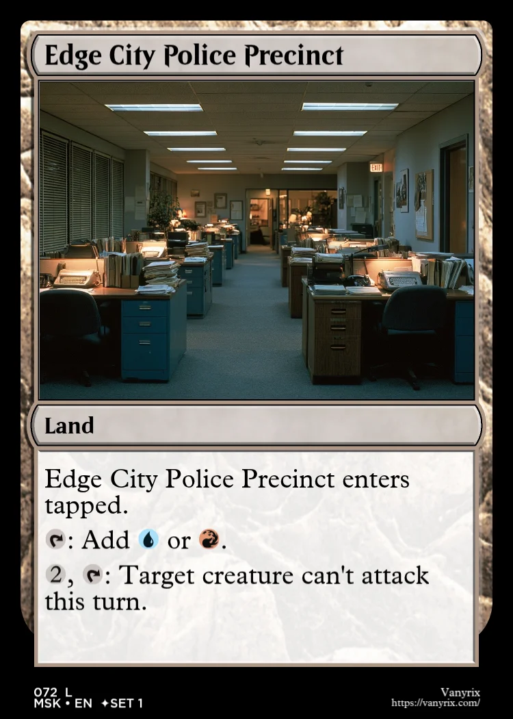 Edge City Police Precinct