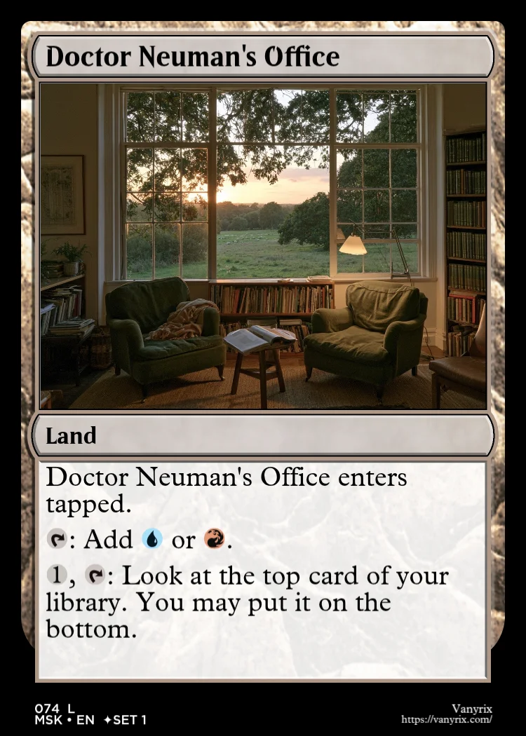 Doctor Neuman's Office