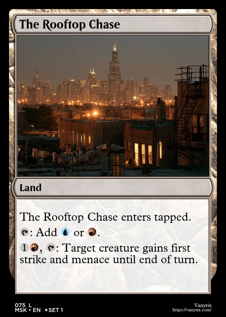 The Rooftop Chase