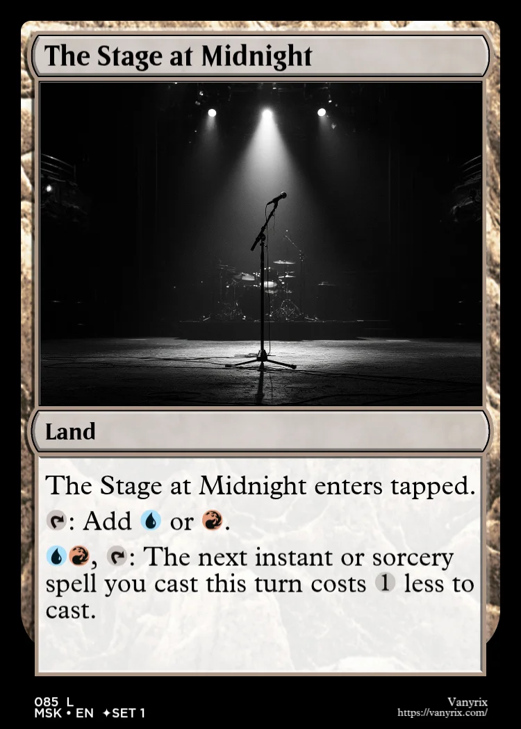 The Stage at Midnight