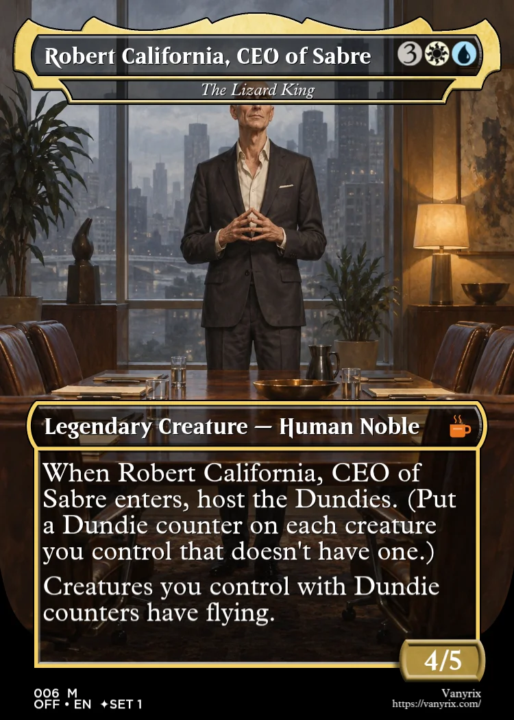 Robert California, CEO of Sabre