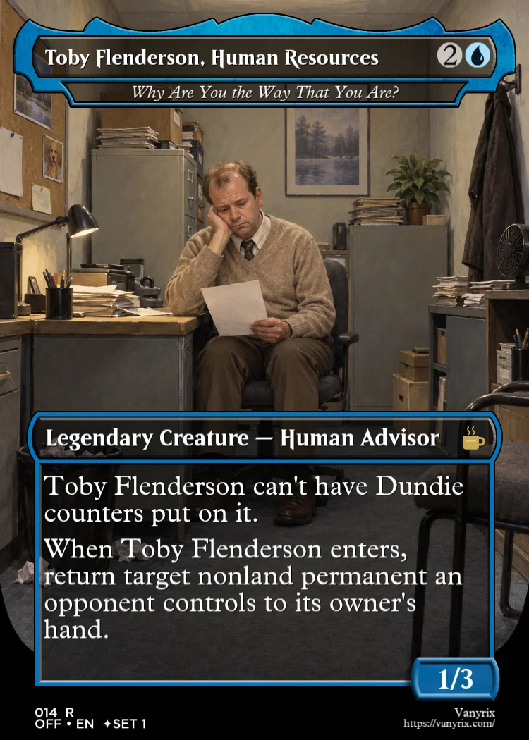 Toby Flenderson, Human Resources