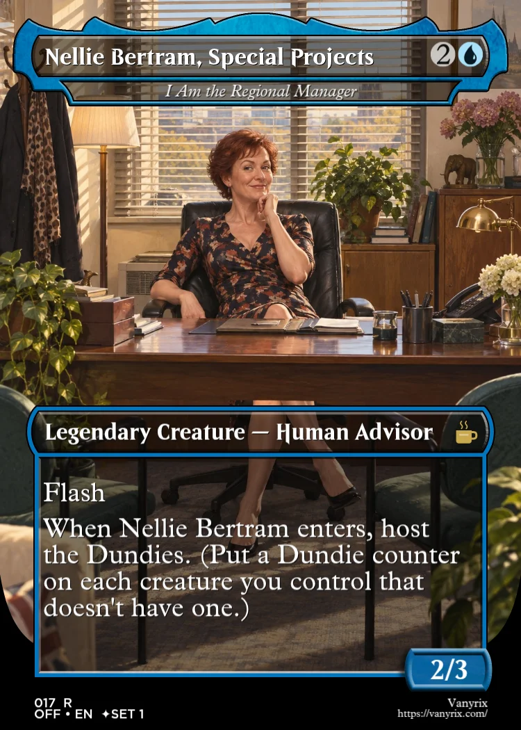 Nellie Bertram, Special Projects