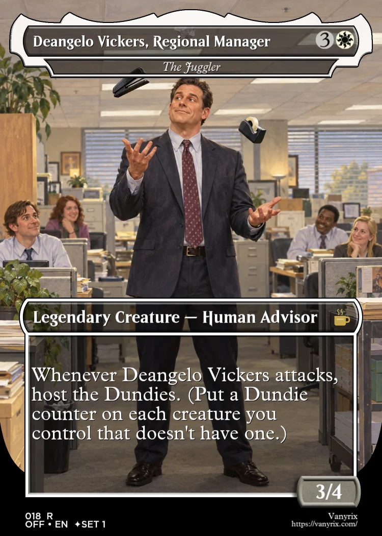 Deangelo Vickers, Regional Manager