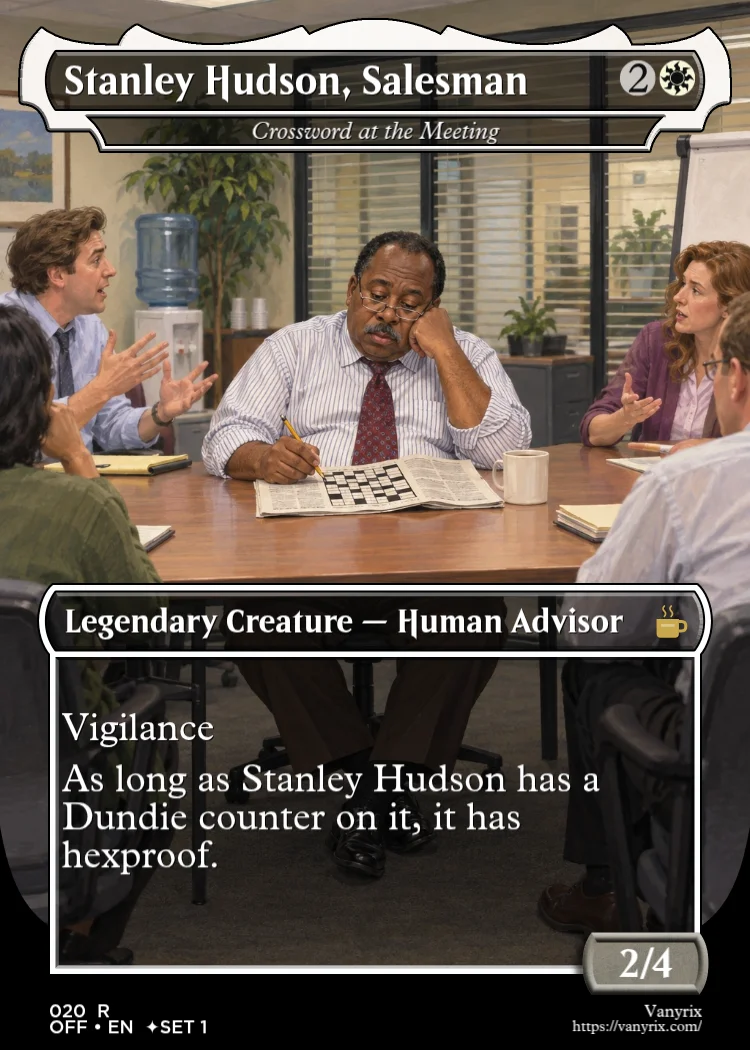 Stanley Hudson, Salesman
