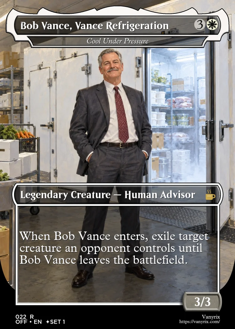 Bob Vance, Vance Refrigeration