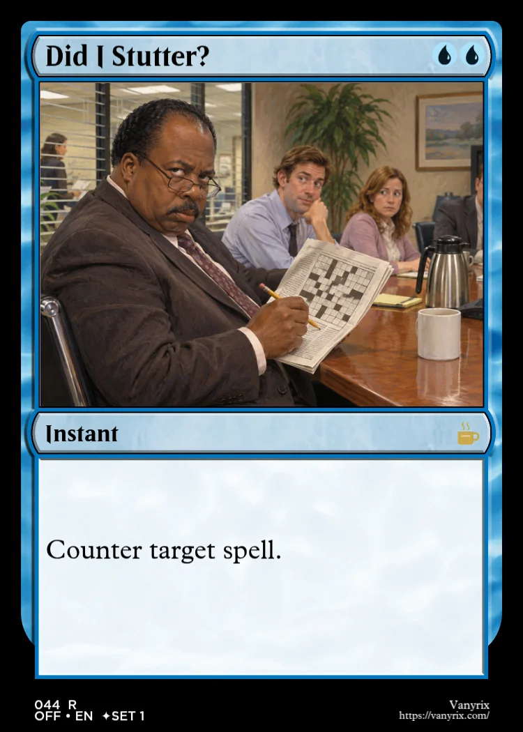 Did I Stutter?