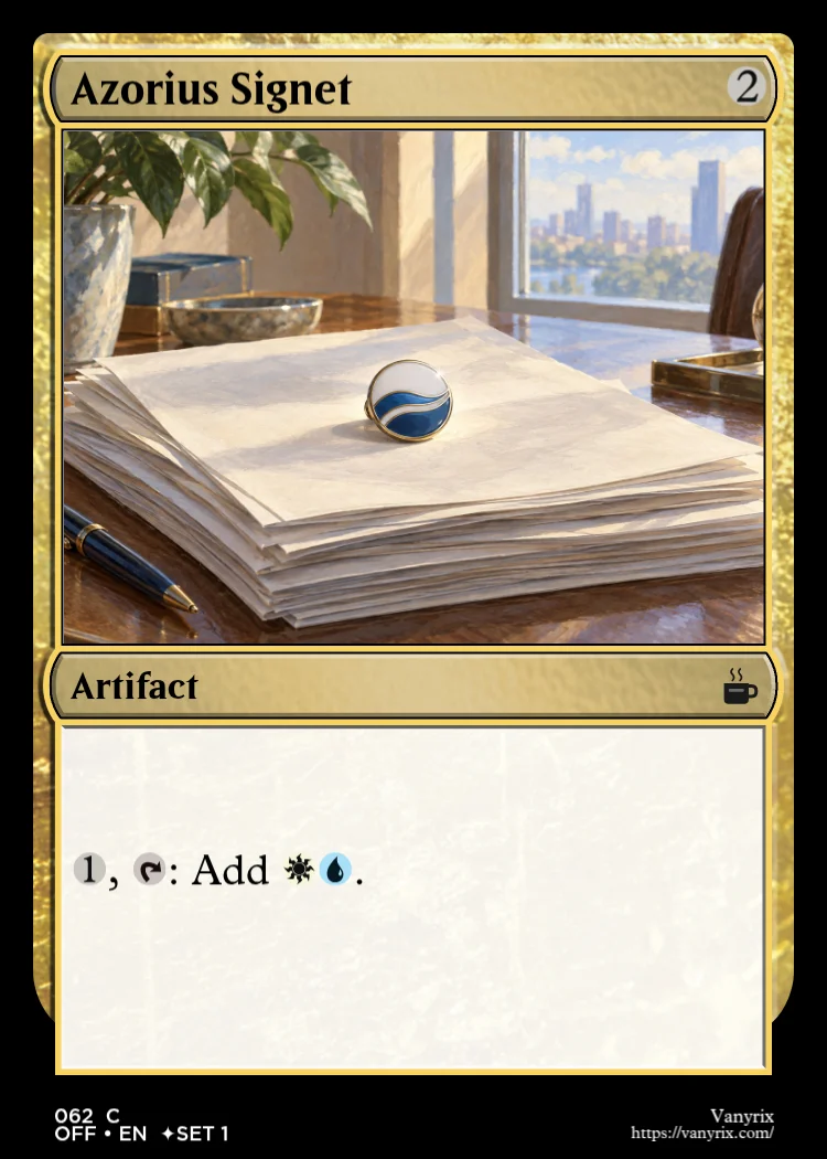 Azorius Signet