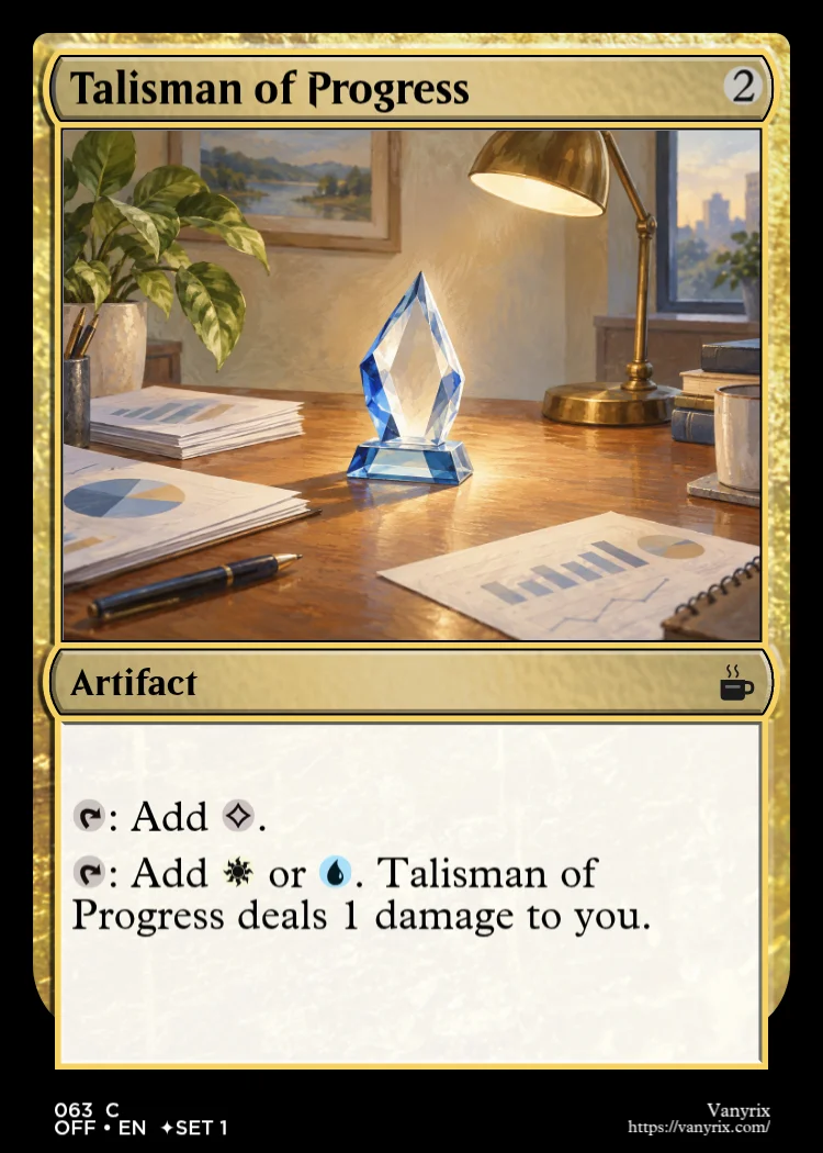 Talisman of Progress