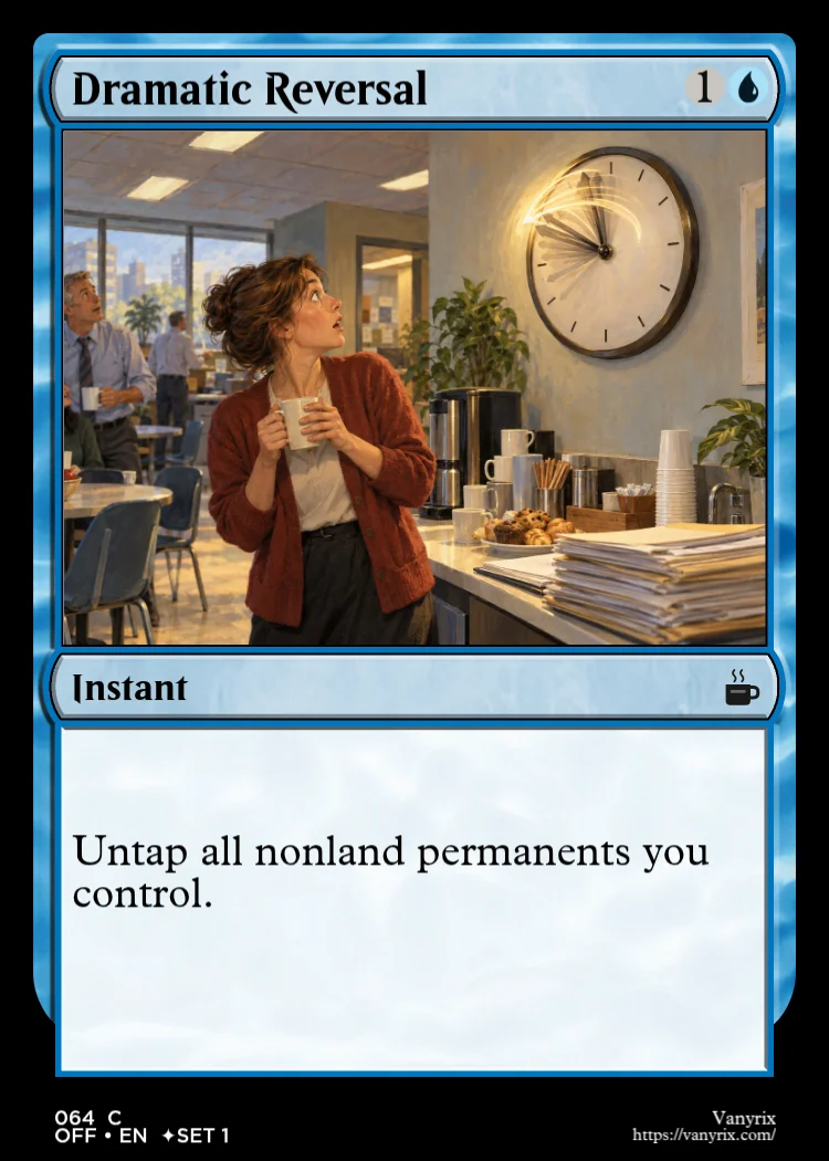Dramatic Reversal