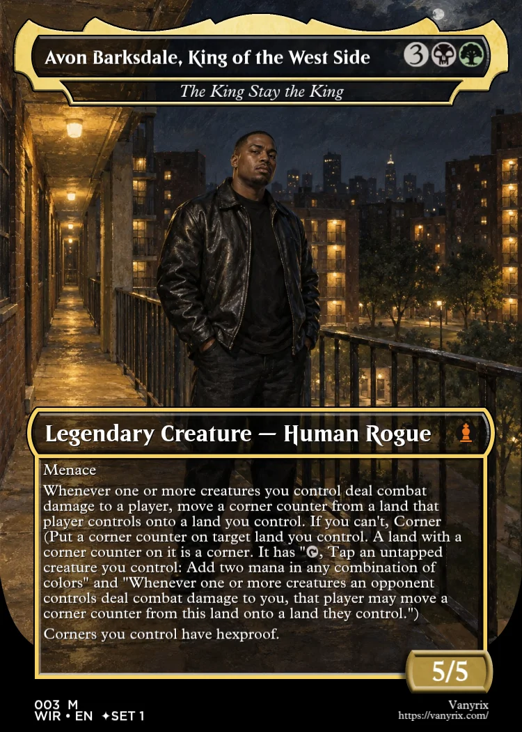 Avon Barksdale, King of the West Side