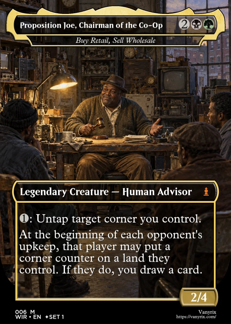 Proposition Joe, Chairman of the Co-Op