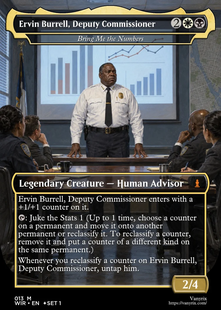 Ervin Burrell, Deputy Commissioner