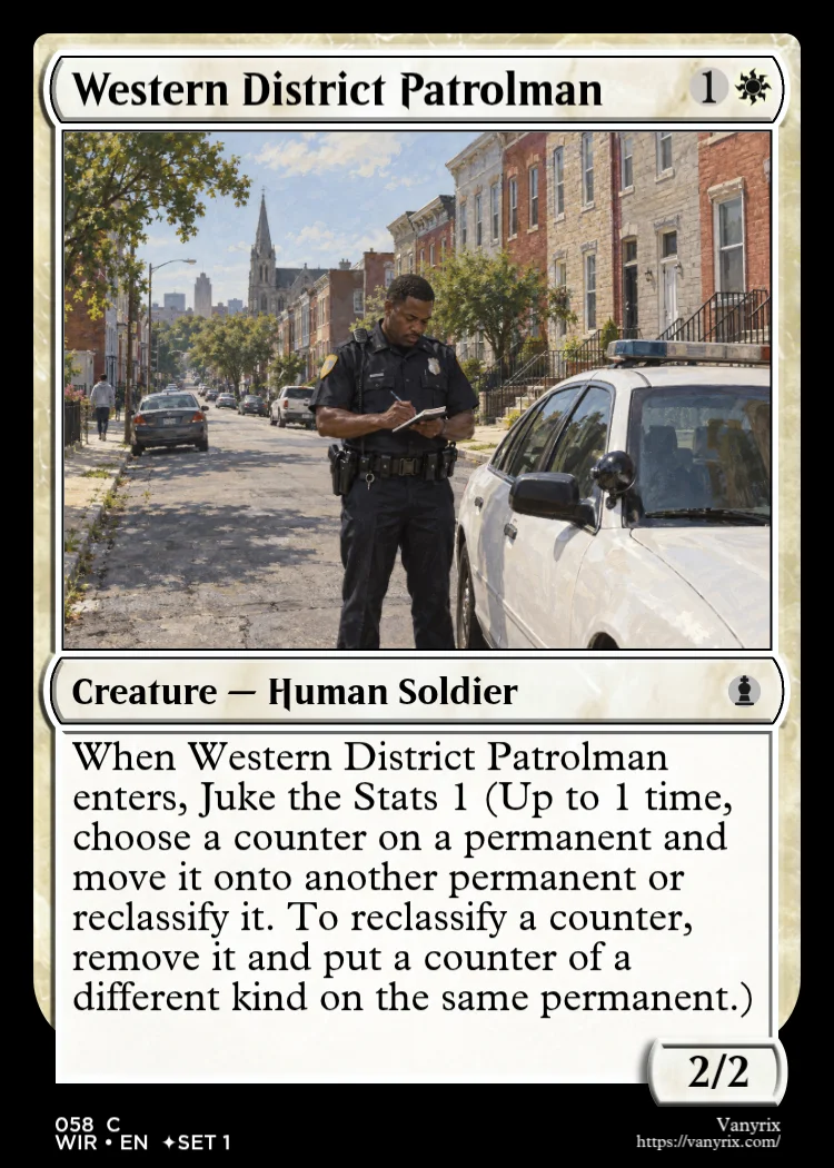 Western District Patrolman