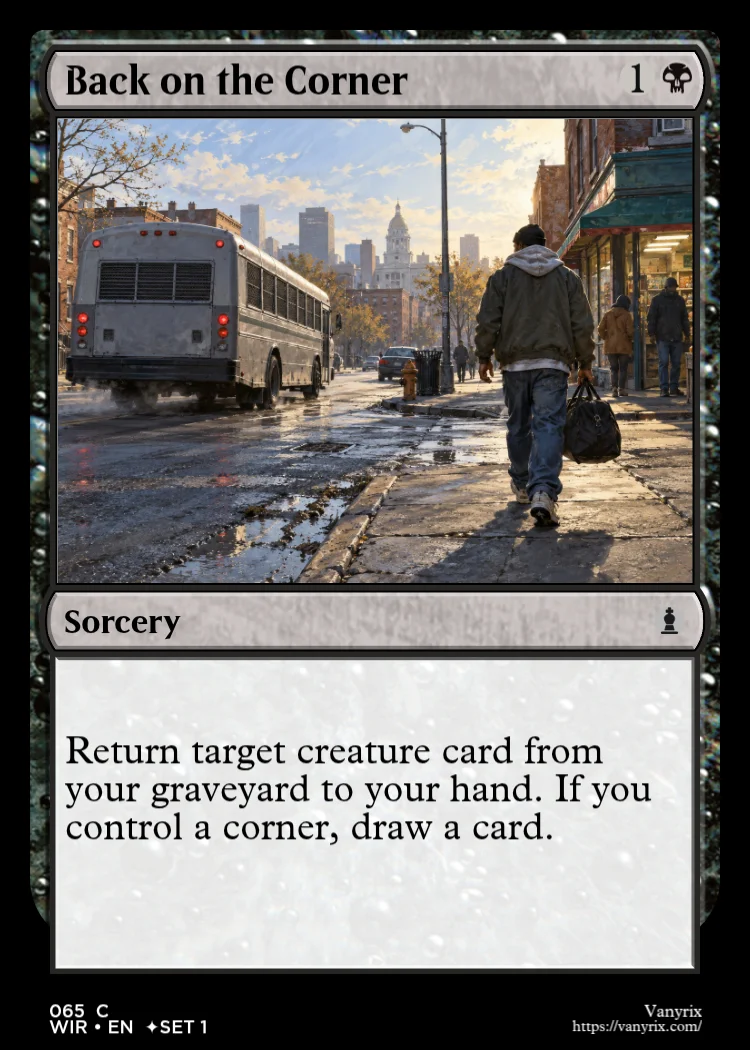 Back on the Corner