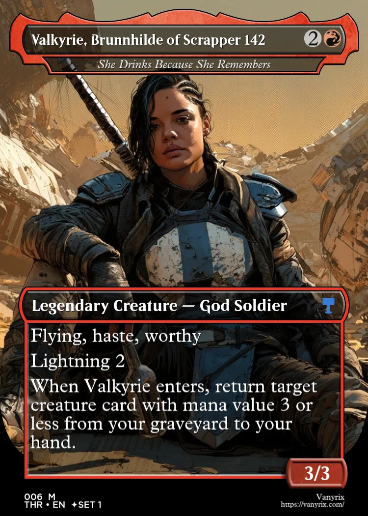 Valkyrie, Brunnhilde of Scrapper 142