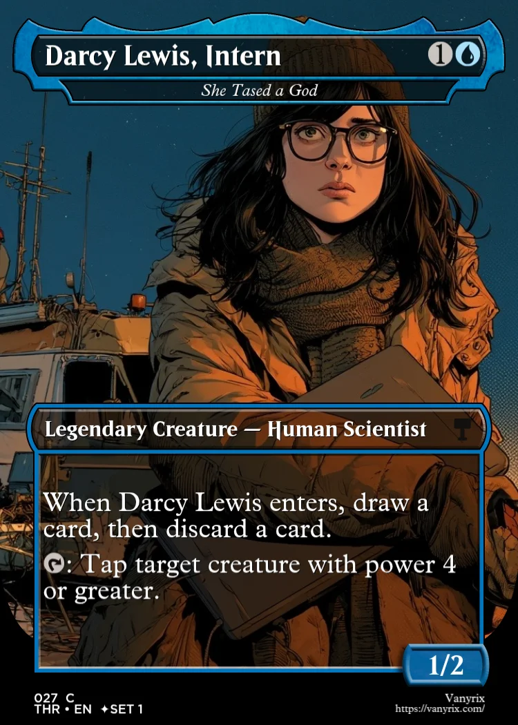 Darcy Lewis, Intern