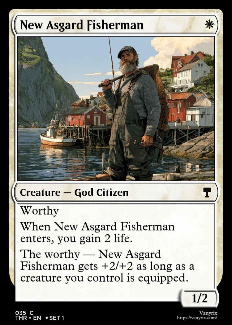 New Asgard Fisherman