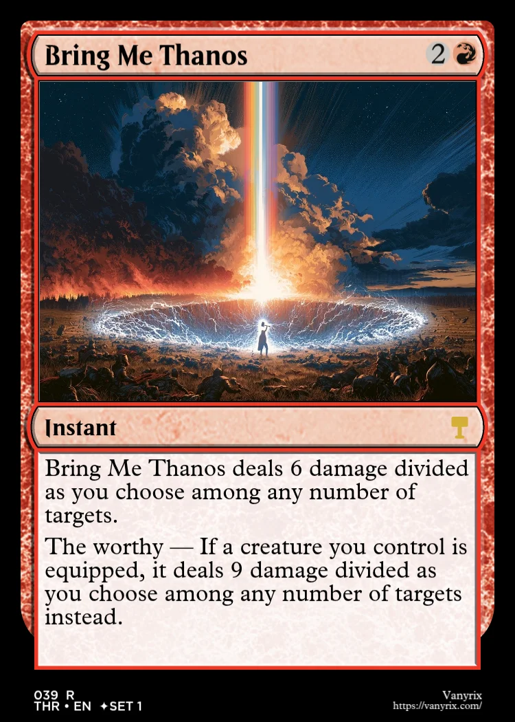 Bring Me Thanos